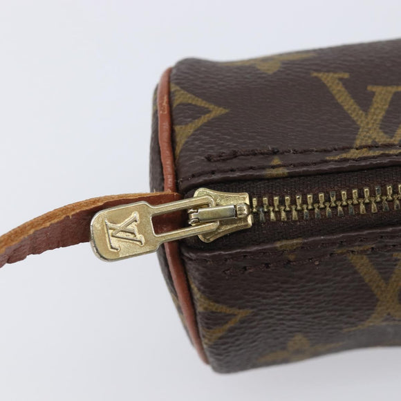 LOUIS VUITTON Monogram Papillon Pouch LV Auth ar14474