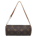LOUIS VUITTON Monogram Papillon Pouch LV Auth ar14474-3