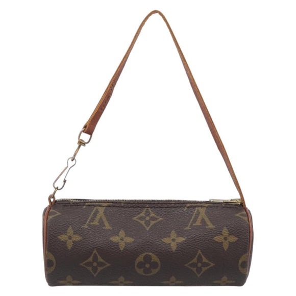 LOUIS VUITTON Monogram Papillon Pouch LV Auth ar14474