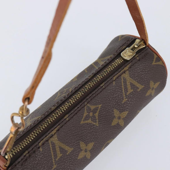 LOUIS VUITTON Monogram Papillon Pouch LV Auth ar14474
