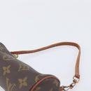 LOUIS VUITTON Monogram Papillon Pouch LV Auth ar14474-8