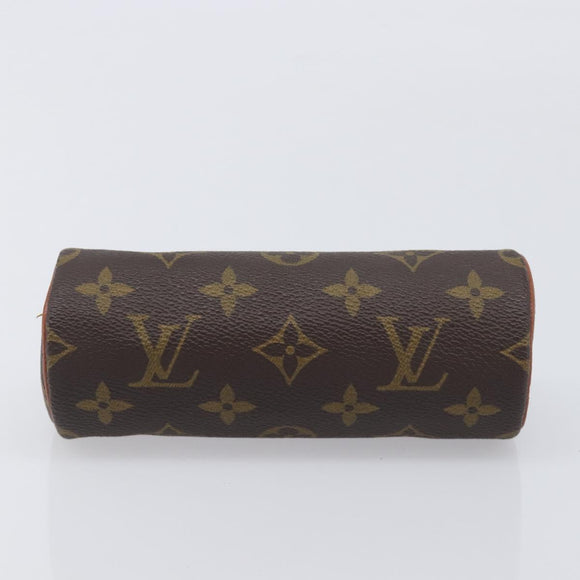 LOUIS VUITTON Monogram Papillon Pouch LV Auth ar14474