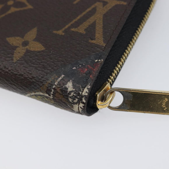 LOUIS VUITTON Monogram Zippy Coin Purse Yamamoto Hirosai M67250 LV Auth ar14475