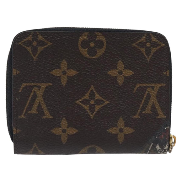 LOUIS VUITTON Monogram Zippy Coin Purse Yamamoto Hirosai M67250 LV Auth ar14475