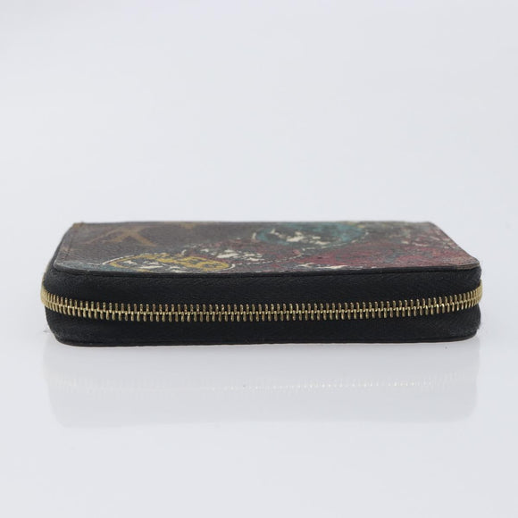 LOUIS VUITTON Monogram Zippy Coin Purse Yamamoto Hirosai M67250 LV Auth ar14475