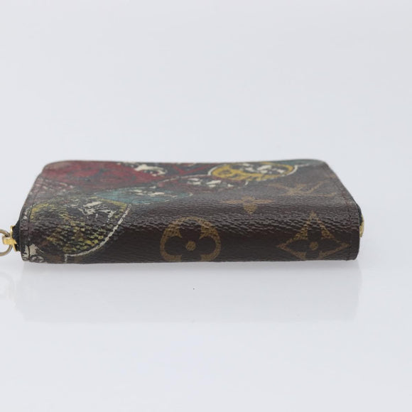 LOUIS VUITTON Monogram Zippy Coin Purse Yamamoto Hirosai M67250 LV Auth ar14475