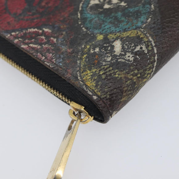 LOUIS VUITTON Monogram Zippy Coin Purse Yamamoto Hirosai M67250 LV Auth ar14475