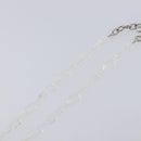 CHANEL Camelia Necklace plastic Clear CC Auth ar14476V-13
