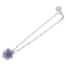 CHANEL Camelia Necklace plastic Clear CC Auth ar14476V-2