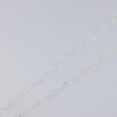 CHANEL Camelia Necklace plastic Clear CC Auth ar14476V-5