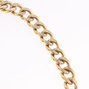 CHANEL Rhinestone Necklace metal Gold CC Auth ar14478M-8