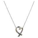 Tiffany & Co. Loving Heart Necklace Ag925 Silver Auth ar14480-1