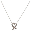 Tiffany & Co. Loving Heart Necklace Ag925 Silver Auth ar14482-1