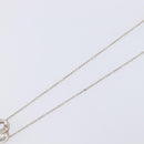 Tiffany & Co. Loving Heart Necklace Ag925 Silver Auth ar14482-4