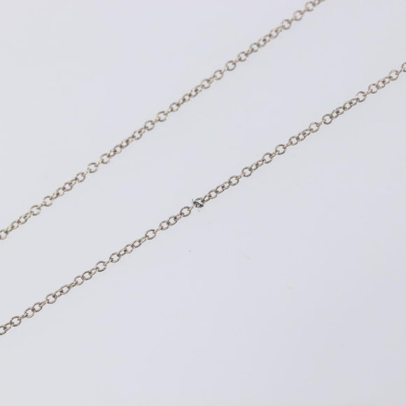 Tiffany & Co. Loving Heart Necklace Ag925 Silver Auth ar14482