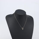 Tiffany & Co. Loving Heart Necklace Ag925 Silver Auth ar14483-15