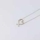 Tiffany & Co. Loving Heart Necklace Ag925 Silver Auth ar14483-3