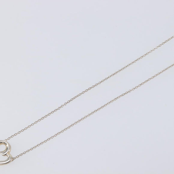 Tiffany & Co. Loving Heart Necklace Ag925 Silver Auth ar14483