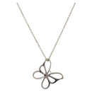 Tiffany & Co. Villa Flower Necklace Ag925 Silver Auth ar14484-1