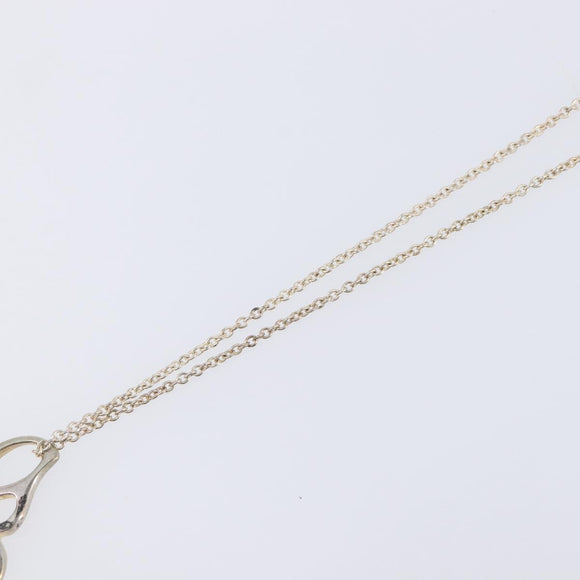 Tiffany & Co. Villa Flower Necklace Ag925 Silver Auth ar14484