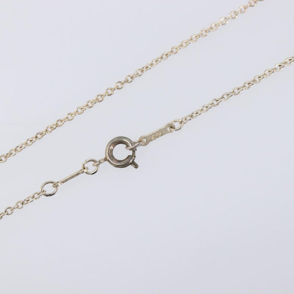 Tiffany & Co. Villa Flower Necklace Ag925 Silver Auth ar14484