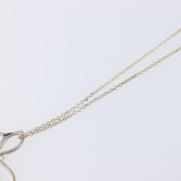 Tiffany & Co. Villa Flower Necklace Ag925 Silver Auth ar14484