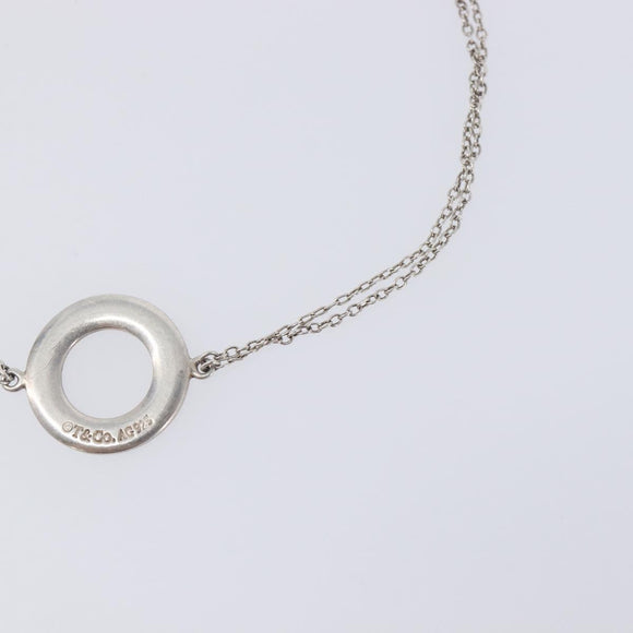 Tiffany & Co. Circle Bracelet Ag925 Silver Auth ar14489