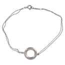 Tiffany & Co. Circle Bracelet Ag925 Silver Auth ar14489-11