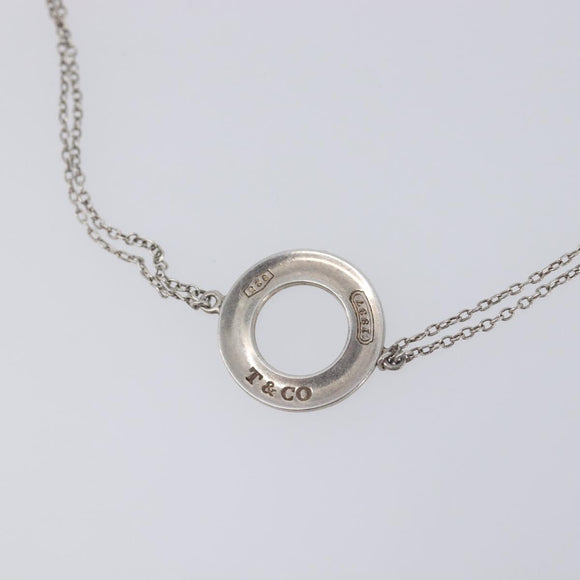 Tiffany & Co. Circle Bracelet Ag925 Silver Auth ar14489