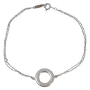 Tiffany & Co. Circle Bracelet Ag925 Silver Auth ar14489-2