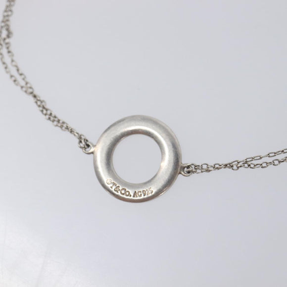 Tiffany & Co. Circle Bracelet Ag925 Silver Auth ar14489