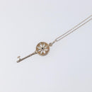 Tiffany & Co. Daisy Key Necklace Ag925 Silver Auth ar14490-11