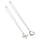 Tiffany & Co. Necklace Ag925 2 Set Silver Auth ar14492-1