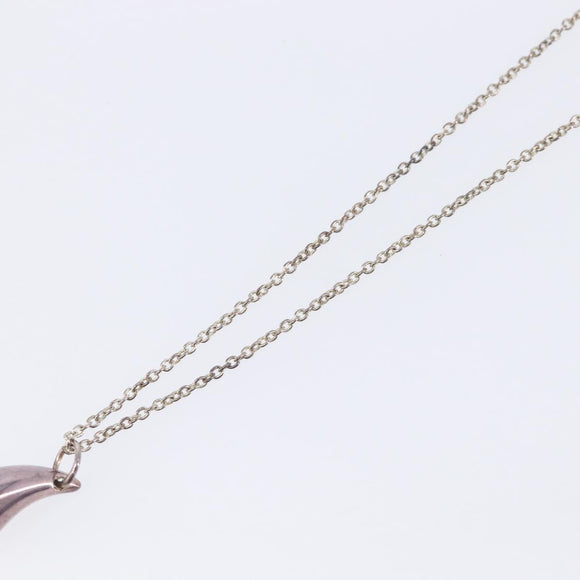 Tiffany & Co. Bean Necklace Ag925 Silver Auth ar14493