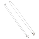 Tiffany & Co. Necklace Ag925 2 Set Silver Auth ar14494-1
