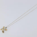 Tiffany & Co. Cross Combination Necklace Ag925 Silver Auth ar14495M-11
