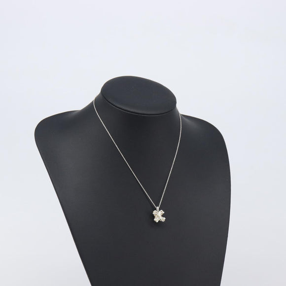 Tiffany & Co. Cross Combination Necklace Ag925 Silver Auth ar14495M