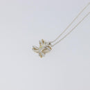 Tiffany & Co. Cross Combination Necklace Ag925 Silver Auth ar14495M-3