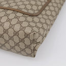 GUCCI GG Supreme Web Sherry Line Tote Bag PVC Beige Gold 39 02 003 Auth ar14510-10
