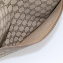 GUCCI GG Supreme Web Sherry Line Tote Bag PVC Beige Gold 39 02 003 Auth ar14510-19