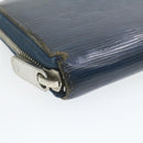 LOUIS VUITTON Epi Zippy Wallet Long Wallet Navy Blue M60307 LV Auth ar3608-10