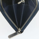 LOUIS VUITTON Epi Zippy Wallet Long Wallet Navy Blue M60307 LV Auth ar3608-14