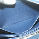 LOUIS VUITTON Epi Zippy Wallet Long Wallet Navy Blue M60307 LV Auth ar3608-16