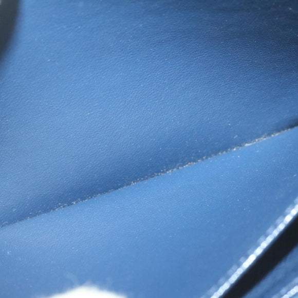 LOUIS VUITTON Epi Zippy Wallet Long Wallet Navy Blue M60307 LV Auth ar3608