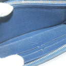 LOUIS VUITTON Epi Zippy Wallet Long Wallet Navy Blue M60307 LV Auth ar3608-21