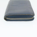 LOUIS VUITTON Epi Zippy Wallet Long Wallet Navy Blue M60307 LV Auth ar3608-7