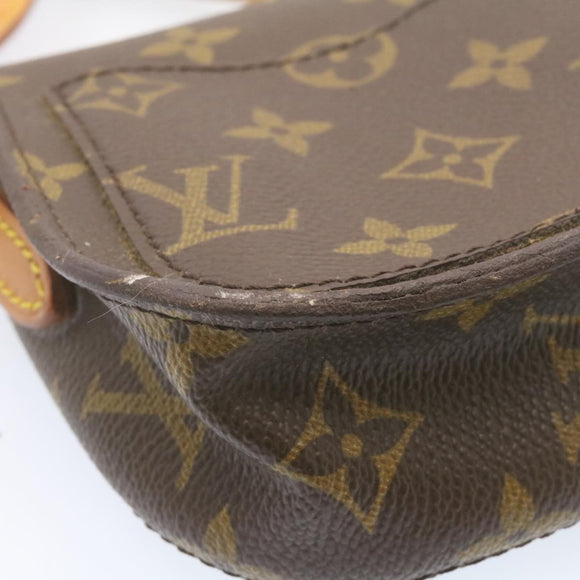 LOUIS VUITTON Monogram Bebe Saint Cloud Shoulder Bag M51245 LV Auth AR4486