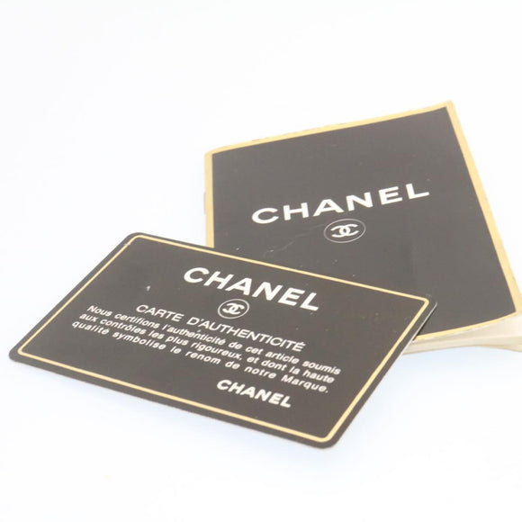 CHANEL Matelasse Backpack Leather Black Gold Tone CC Auth ar4662M