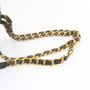 CHANEL Matelasse Backpack Leather Black Gold Tone CC Auth ar4662AM-7