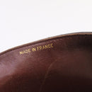 CHANEL Matelasse Shoulder Bag Lamb Skin Black Gold CC Auth ar5310A-18